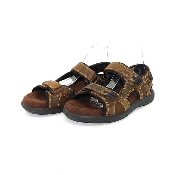 Appalachian Trial "Baxter" Brown Leather Sandal - Picture 7 of 13